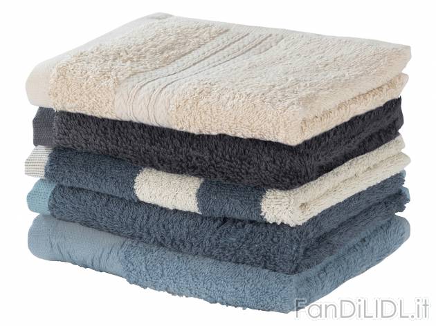 Asciugamano Miomare, prezzo 3.49 € 
2 pezzi - 30 x 50 cm 
- Puro cotone
Caratteristiche ...