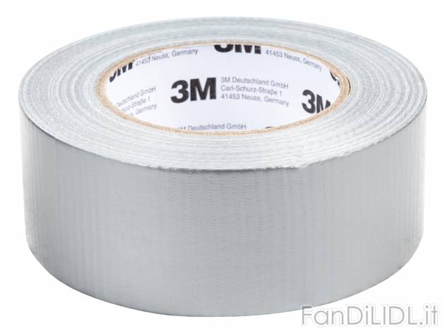 Nastro adesivo telato 3m, prezzo 3.99 &#8364;  
50 m x 50 mm
Caratteristiche