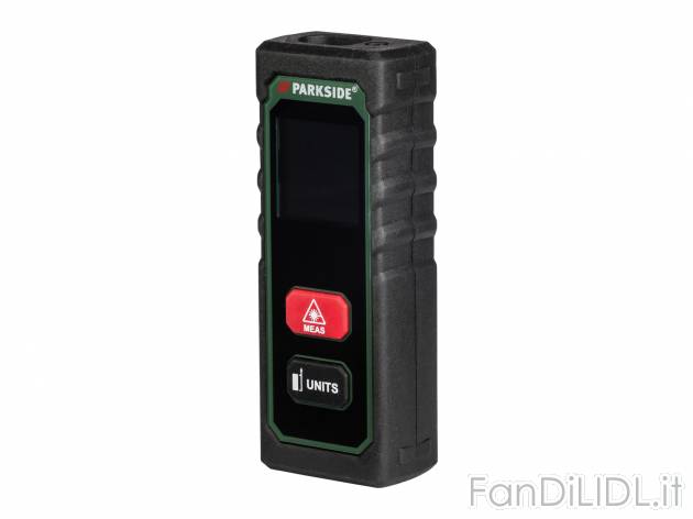 Misuratore di distanza laser Parkside, prezzo 19.99 &#8364; 
- 2 modi di funzionamento:
- ...