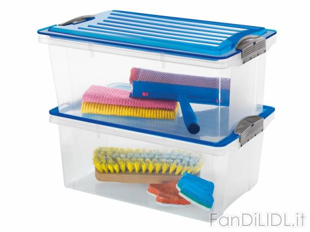 Box portaoggetti, 13l 2 pezzi o 4,5l 4 pezzi Ordex, prezzo 8,99 &#8364; per ...