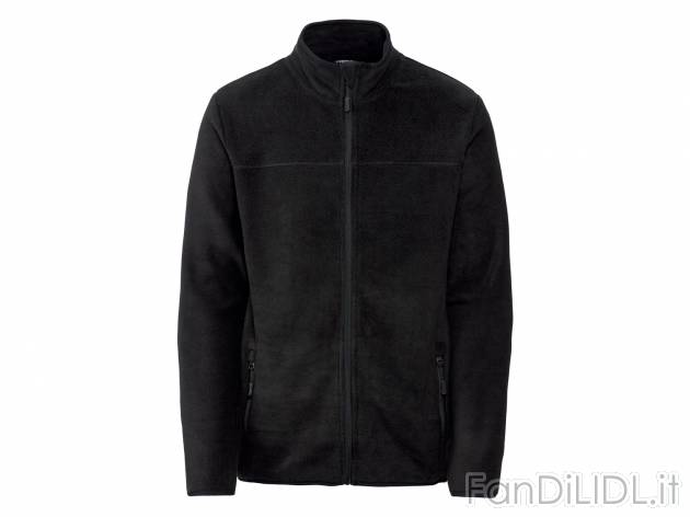 Giacca in pile da uomo Livergy, prezzo 9.99 € 
Misure: S-XL 
- Prodotto sostenibile ...