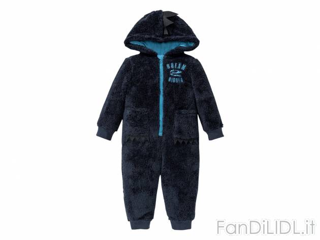 Tuta intera per bambino Lupilu, prezzo 7.99 € 
Misure: 12 mesi-6 anni 
- Prodotto ...