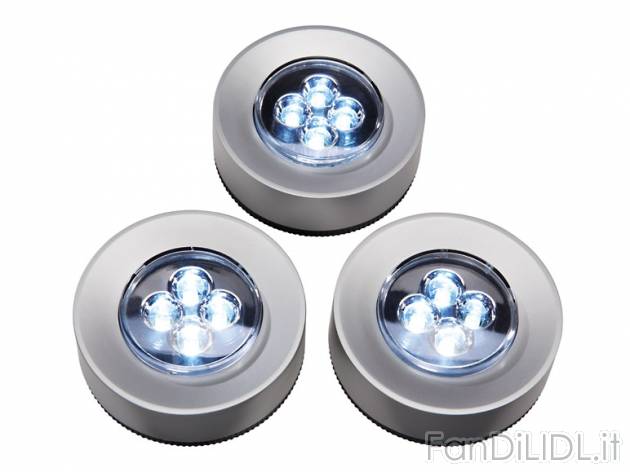 Punto luce LED, 3 Pezzi Livarno Lux, prezzo 4,99 &#8364; per Alla confezione ...