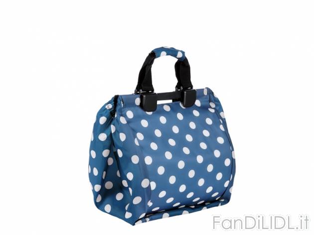 Borsa porta spesa da carrello , prezzo 7,99 &#8364; per Alla confezione 
- ...