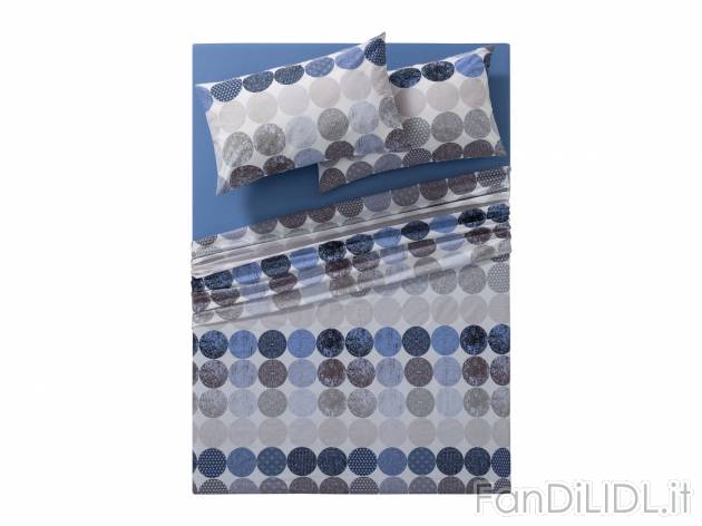 Set lenzuola matrimoniali Meradiso, prezzo 19.99 &#8364; 
- Puro cotone
- Lenzuolo ...