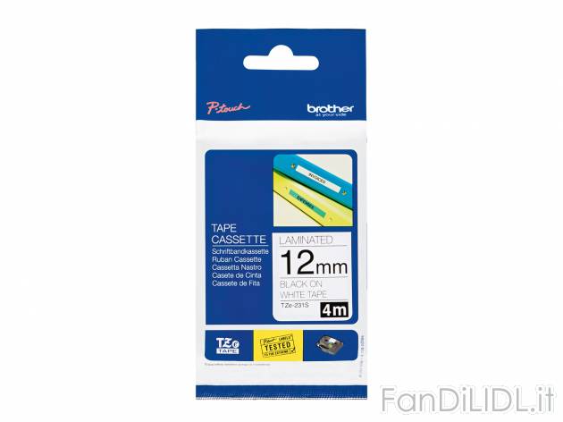 Nastro di ricambio per etichettatrice Brother, prezzo 9.99 &#8364; 
4 m x 12 ...