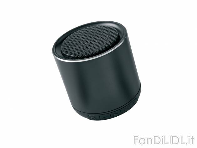 Mini altoparlante Bluetooth Silvercrest, prezzo 12.99 € 
- Cavo di carica USB-A ...