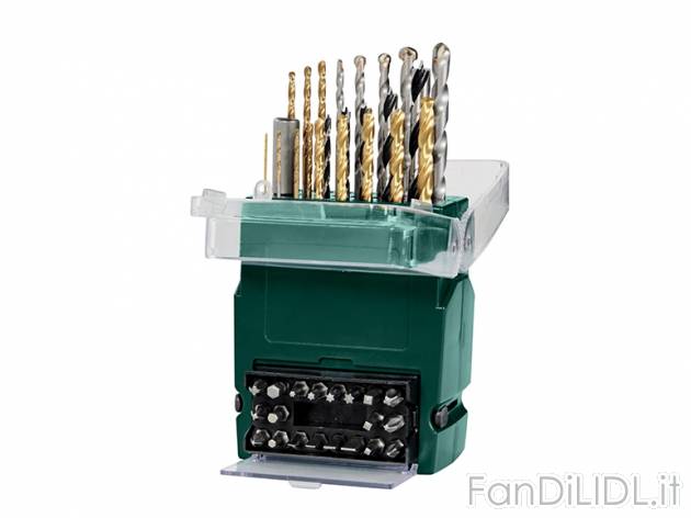 Set punte e bit per trapano avvitatore Parkside, prezzo 9,99 &#8364; per Alla ...