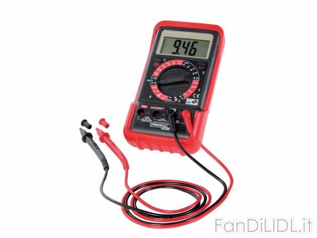 Multimetro digitale Powerfix, prezzo 12,99 &#8364; per Alla confezione 
- Ambito ...