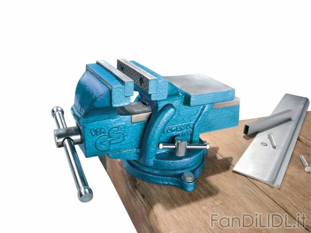 Morsa da banco Powerfix, prezzo 22,99 &#8364; per Alla confezione 
- Girevole ...