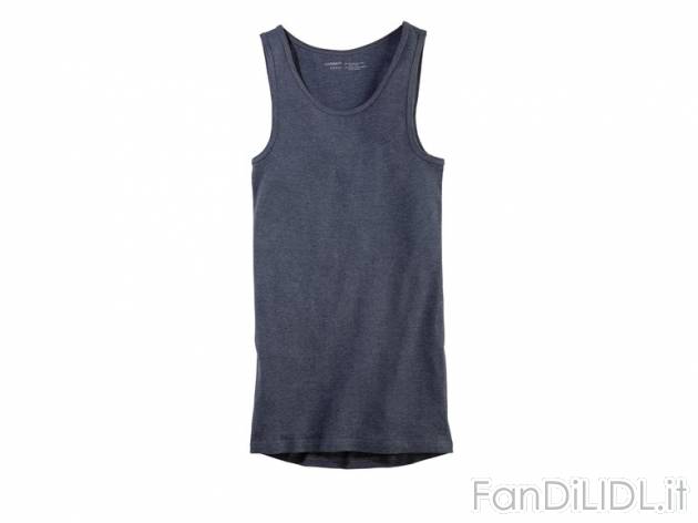 Canotta da uomo Livergy, prezzo 2,99 &#8364; per Alla confezione 
-      Misure: M-XXL