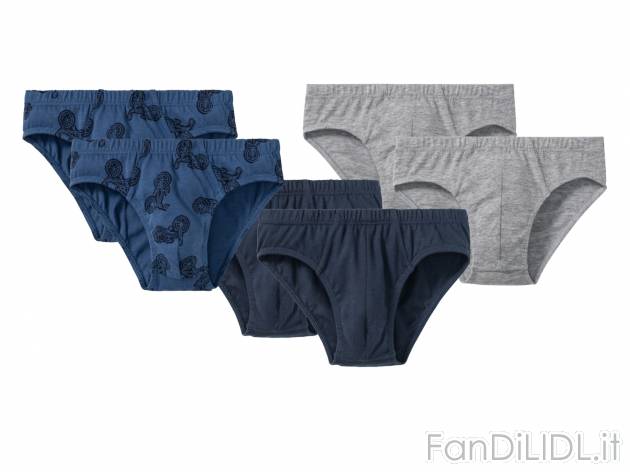 Slip da bambino Lupilu, prezzo 5.99 &#8364; 
6 pezzi - Misure: 2-6 anni 
- Prodotto ...