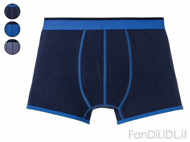 Boxer da uomo Livergy, prezzo 7.99 &#8364; 
3 pezzi - Misure: M-XL 
- Prodotto ...