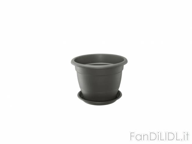 Vaso per fiori con sottovaso , prezzo 3.99 &#8364; per Alla confezione 
- &#216; ...