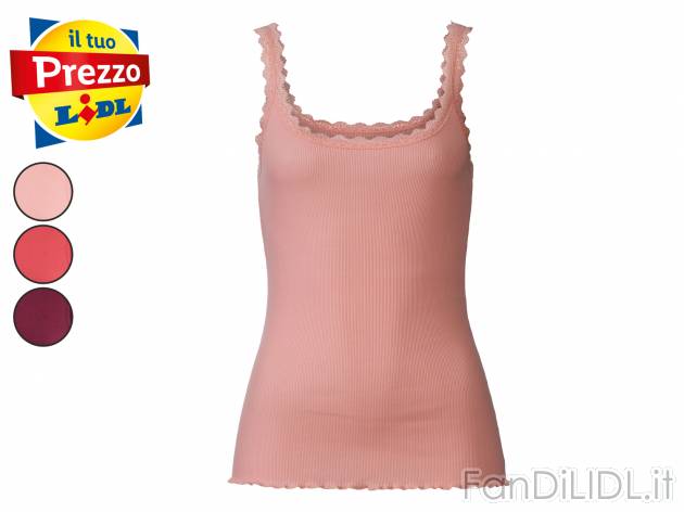 Top da donna con pizzo Esmara Lingerie, prezzo 7.99 &#8364; 
3 pezzi - Misure: ...