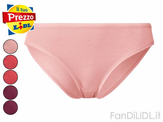 Minislip da donna Esmara Lingerie, prezzo 6.99 &#8364; 
5 pezzi - Misure: S-L ...
