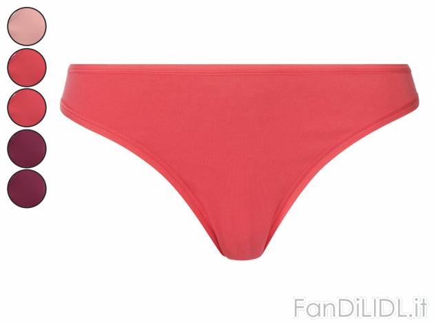 Perizoma da donna Esmara Lingerie, prezzo 5.99 &#8364; 
5 pezzi - Misure: S-L ...
