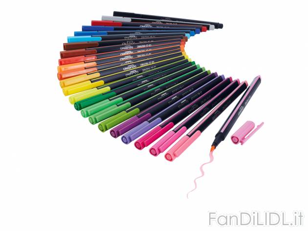 Pennarelli con punta a pennello , prezzo 4.99 &#8364; per Alla confezione 
- ...