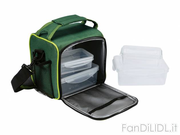 Borsa termica con portavivande Ernesto, prezzo 12.99 &#8364; 
- 2 portapranzo ...