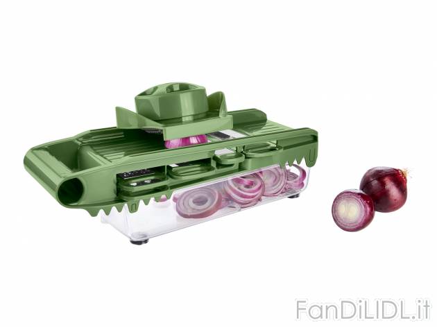 Grattugia multifunzione Ernesto, prezzo 6.99 &#8364; 
Con 5 inserti
- grattugia ...