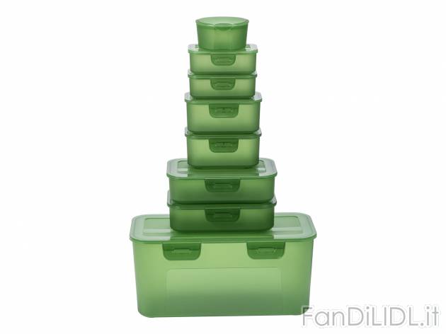 Set contenitori salvafreschezza Ernesto, prezzo 5.99 &#8364; 
8 pezzi 
- Con ...