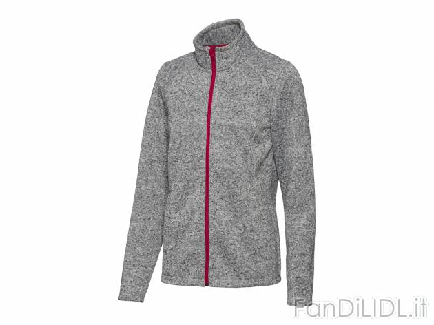 Giacca in pile da donna Crivit, prezzo 9.99 &#8364; 
Misure: S-L 
- Collo alto
- ...