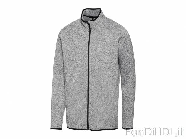 Giacca in pile da uomo Crivit, prezzo 9.99 &#8364; 
Misure: S-XL 
- Collo alto
- ...
