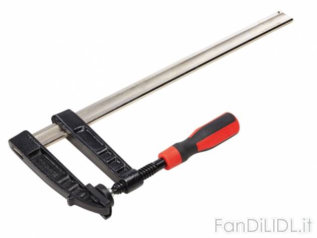 Morsetto a vite Powerfix, prezzo 9,99 &#8364; per Alla confezione 
- Ganasce ...