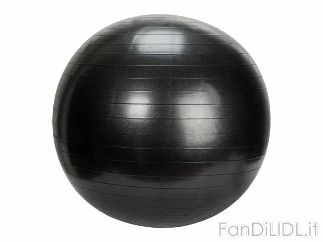 Palla morbida per ginnastica Crivit, prezzo 5.99 € 
- Rilassa la colonna vertebrale, ...