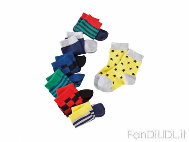 Calze da bambino Lupilu, prezzo 4,99 &#8364; per Alla confezione 
- Piacevoli ...