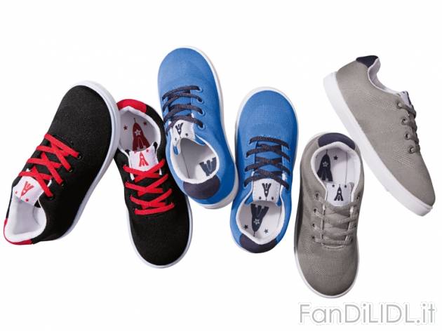 Sneaker da bambino Lupilu, prezzo 6,99 &#8364; per Al paio 
- In tessuto mesh ...