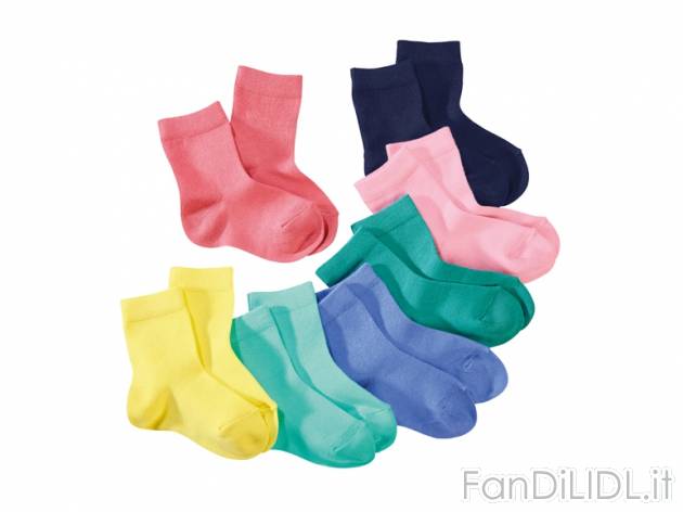 Calze da bambina Lupilu, prezzo 4,99 &#8364; per Alla confezione 
- Piacevoli ...