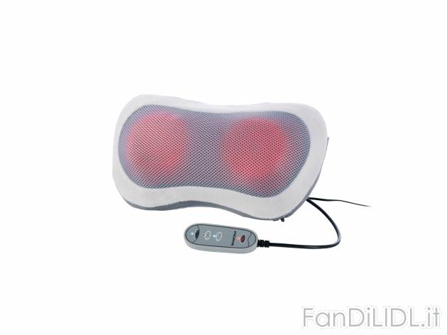 Cuscino per massaggi Shiatsu Silvercrest Personal Care, prezzo 24.99 € 
- 4 testine ...