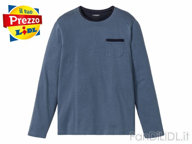Pigiama da uomo Livergy, prezzo 8.99 € 
Misure: S-XL 
- Puro cotone
Taglie ...