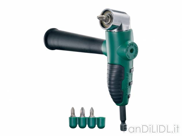 Mandrino o portapunte angolare per trapano avvitatore Parkside, prezzo 4.99 € ...