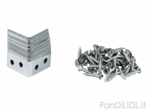 Set staffe angolari o piatte Parkside, prezzo 1.99 € 
Viti incluse
Caratteristiche

- ...