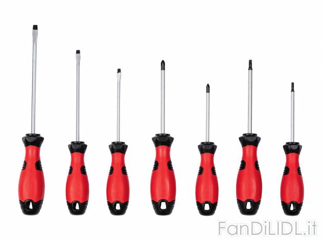 Cacciavite Parkside, prezzo 0.99 € 
- Con punta magnetica
Caratteristiche

- ...