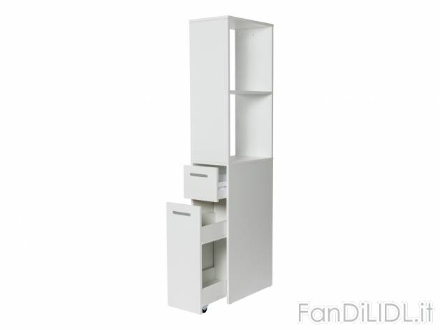 Mobile a colonna laterale con ripiani e cassetti Livarno Living, prezzo 59.00 € ...