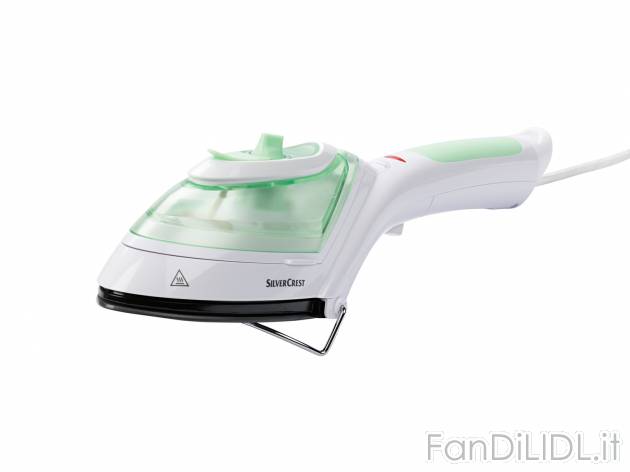 Spazzola a vapore Silvercrest, prezzo 9.99 € 
- Con piastra antiaderente e serbatoio ...