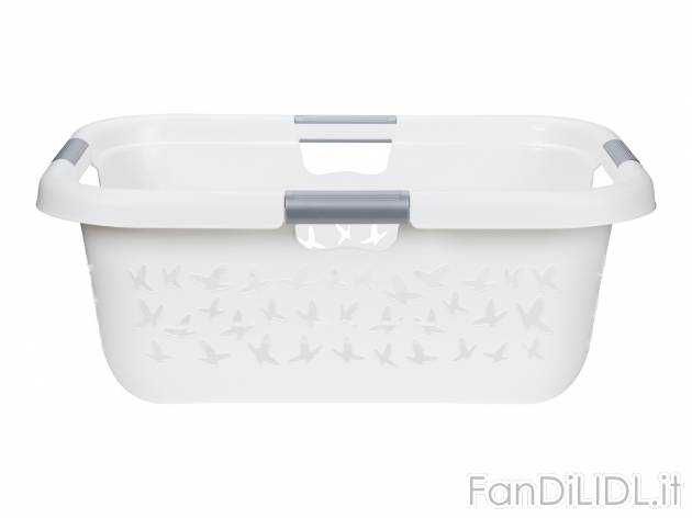 Cesto portabiancheria o bacinella AquaPur, prezzo 5.99 € 
50 L
Caratteristiche

- ...