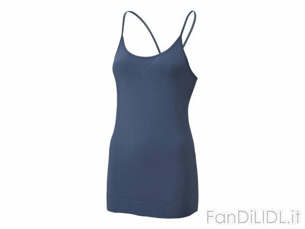 Canotta per yoga da donna Crivit, prezzo 4.99 € 
Misure: S-L 
- Senza cuciture ...