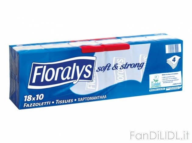 Fazzoletti di carta , prezzo 0,89 &#8364; per Alla confezione 
- Qualit&#224; ...