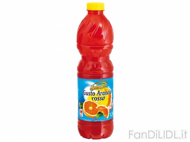 Bevanda alla frutta , prezzo 0,59 &#8364; per 1.5 l, € 0,39/l EUR. 
- A scelta ...