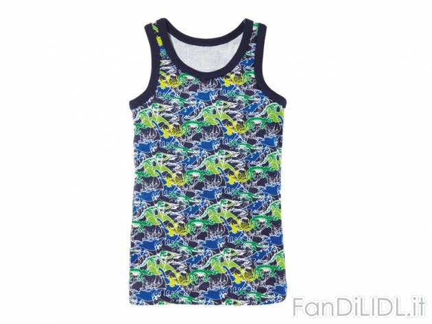Canotta da bambino Lupilu, prezzo 4,99 &#8364; per Alla confezione 
- Piacevole ...