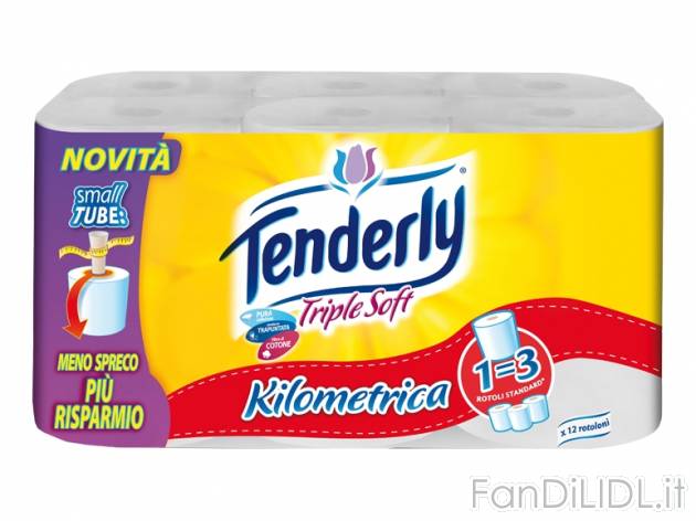 Carta igienica Kilometrica , prezzo 4,99 &#8364; per 12 rotoli confezione 
- ...