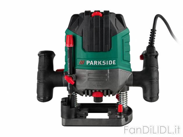 Fresatrice verticale Parkside, prezzo 29.99 € 
- Selezione rapida della profondità ...