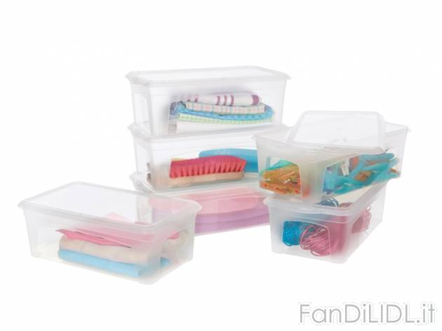 Box multiuso Ordex, prezzo 9,99 &#8364; per Alla confezione 
- Con coperchio ...