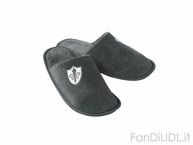 Pantofole da uomo Livergy, prezzo 3,99 &#8364; per Al paio 
- Piacevolmente ...
