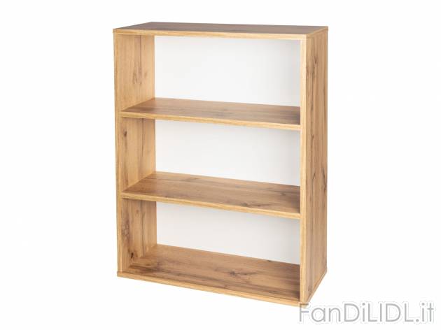 Scaffale Livarno Living, prezzo 39.99 € 
Color rovere 
- Materiale di montaggio ...