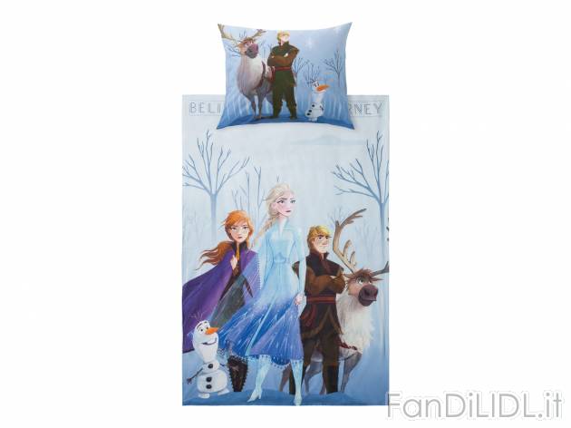Set copripiumino singolo Oeko-tex, prezzo 19.99 € 
- Puro cotone
- Federa per ...